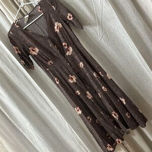 Cottagecore ButtonDown floral dress